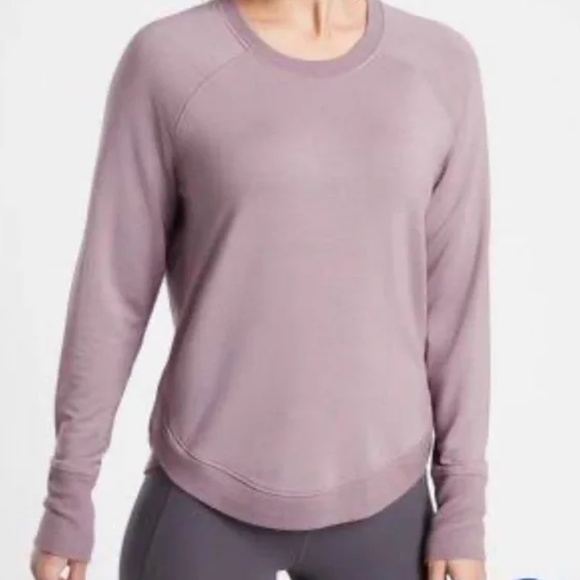 Athleta Sweatshirt Mindset Sweatshirt Pullover Plus Size 2X Soft - Picture 1 of 6
